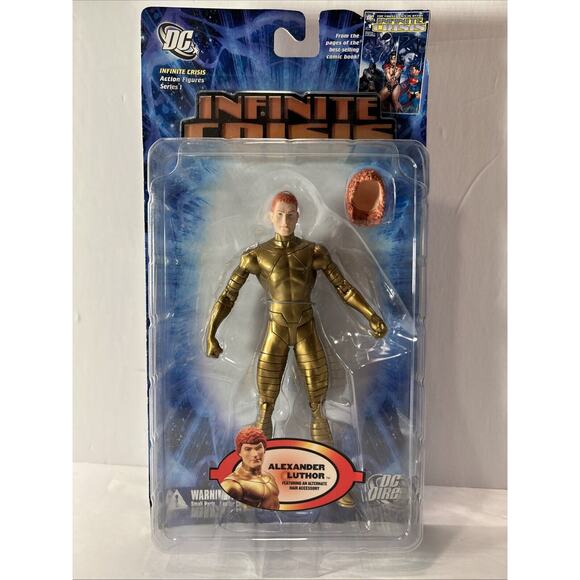 DC Direct Infinite Crisis Action Figures Lot Superboy OMAC Alexander Luthor - Picture 4 of 16